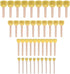 WAFJAMF 40-Pieces Assorted Size Round Sponges Brush Set, Paint Tools for Kids...