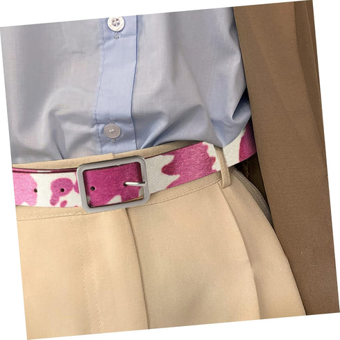 SUPVOX Cow Pu Belt Fashion Belt Statement Belts for Women Cowboy Belt for Women Belt for Jeans Cowgirl Belts...