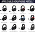 HyperX Cloud 2 Earpads, Upgrade Cloud Alpha Ear Cushions Pads, Earcups Replacement for HyperX Cloud Stinger/Cloud Flight/Cloud II/Cloud Alpha Wire...