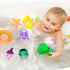 JOYIN 6 Pcs Halloween Light-Up Bath Toys ,Halloween Theme Toys Flashing LED Light Floating Bathtub Toys for Baby,Toddler Water Tub Games Swimming ...