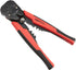 Amazon Basics Self-Adjusting Wire Stripper, Black/Red...
