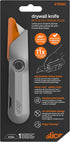 Slice 10582, Drywall Knife, Ergonomic Aluminum Handle for Easier Cuts, Attached Safety Cap, Finger Friendly Ceramic Blades, Lasts 11x As Long as M...