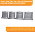 Neater Feeder Deluxe Leg Extensions - 4 Pack - Medium Size (Does NOT FIT Neater Feeder Express Model ONLY FITS Neater Feeder Deluxe Medium Model),...