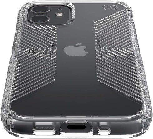 Speck Products Presidio Perfect-Clear Grip iPhone 12 Mini Case, Clear/Clear...