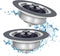 Kitchen Sink Drain Strainer, 3-in-1 304 Stainless Steel Sink Drain Stopper with Strainer Basket, Pop Up Anti-Clogging Odor Filter for 3-1/2 Inch S...