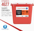 Dynarex Sharps Container, Provides a Safe Disposal of Medical Waste and Needles, Non-Sterile & Latex-Free, 2 Gallons, Made with Thermoplastic, Red...