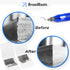 Deburring Tool Kit with 20 High-Speed-Steel Blades | Edge Burr Remove for Metal, PVC Plumbing Pipe, 3D Printing, Plastic, Copper, Resin Art...