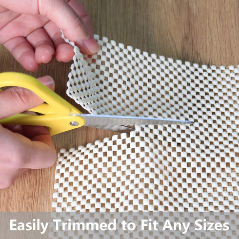 Non Slip Area Rug Pad Gripper - 2x6 Strong Grip Carpet pad for Area Rugs and Hardwood Floors, Provides Protection and Cushion...