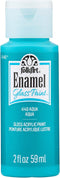 FolkArt Enamel Glass & Ceramic Paint in Assorted Colors (2 oz), 4140, Aqua...