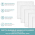 Spasilk Washcloth Wipes Set for Newborn Boys and Girls, Soft Terry Washcloth Set, Pack of 10, White, (010-WTE)...