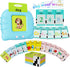 Toddler Toys Talking Flash Cards for 1 2 3 4 5 6 Year Old Boys and Girls, Autism Sensory Toys for Autistic Children, Learning Educational Montesso...