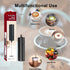 Milk Frother,Electric Milk Frother Handheld, Battery Operated Milk Frother Electric Drink Mixer Portable Mini Blender Foam Maker for Matcha,Coffee...