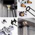 2pcs Basin Wrench Multifunctional Sink Wrench 7 Sizes Faucet Tool Plumbers Wrench Universal Socket Wrench Plumbing Tools for Tight Spaces Kitchen ...