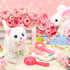 Tagitary Plush Toys Electronic Toy Cat That Walking and Meowing,Tail Wagging Interactive Toy Cat for Kids with Leash,Easter Christmas Birthday Gif...