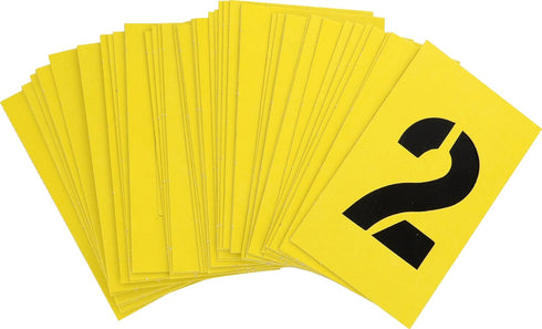 Hillman 847026 2-Inch Numbers, Letters, and Punctuation Combo Stencil Set...