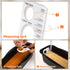 Microwave Pasta Cooker with Strainer Lid- Quickly Spaghetti Cooker- No Sticking or Waiting For Boil- Perfect Make Pasta Every Time- For Dorm, Kitc...