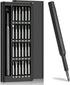 SuSuMu 24 in 1 Precision Screwdriver Set Tiny Screwdriver Set Magnetic Mini Screwdrivers Set with Case Repair Tool kit for Laptop, iPhone, Compute...