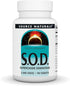 Source Naturals S-O-D, Superoxide Dismutase - Dietary Supplement - 90 Tablets...