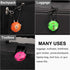 Forge Quality TSA Approved Luggage Locks for Travel Accessories, Suitcase, Pelican case, Set Your own Combination, Zinc Alloy Body-Cable Locks Ora...