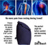 SkyRest® Inflatable Head Neck Rest Travel Pillow - Portable Patented Design Napping Pillows for Airplanes Buses Cars Office Trains Outdoor Camping...