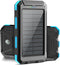 ERRBBIC Solar Power Bank, Portable Charger 38800mah, Waterproof Battery Backup Charger, Solar Panel Charger with Dual LED Flashlights, Suitable fo...