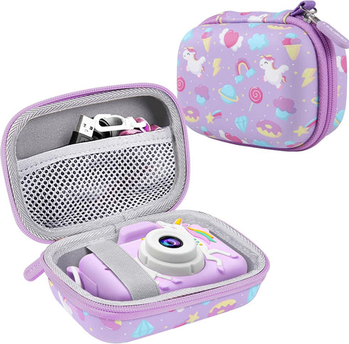 Leayjeen Kids Camera Case Compatible with Goopow/Dwfit/Slothcloud/Colofree/KIZJORYA Kids Camera Toys and Children Digital Video Camera,Best Easter...