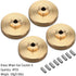 INJORA Brass Wheel Weights with 7mm Wheel Hex Hub for 1/24 RC Crawler Axial SCX24 AXI90081 Upgrades Parts,4pcs...