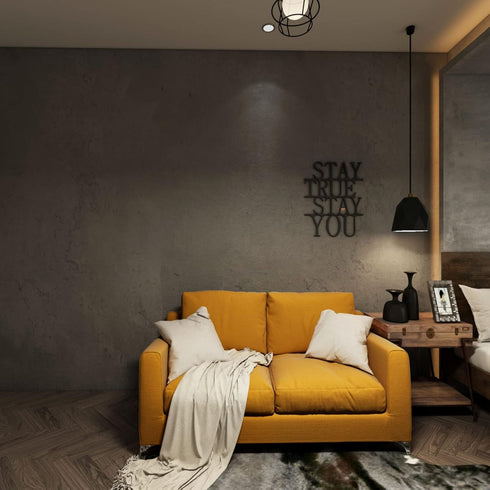 16"×118" Dark Grey Black Concrete Wallpaper Peel and Stick 3D Matte Textured Thick Concrete Cement Contact Paper Vinyl Wrap Removable DIY Tile Wal...