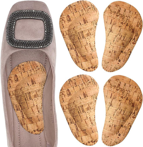 Dr. Foot's Arch Support Shoe Insoles for Flat Feet, Gel Arch Inserts for Plantar Fasciitis, Adhesive Arch Pad for Relieve Pressure and Feet Pain (...