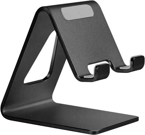 Cell Phone Stand for Desk, Desktop Phone Holder, Aluminum Mobile Phone Stand for iPhone 15 14 13 12 pro Mini 11 X Xr Xs max 8 7 6 6s Plus Samsung ...