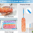 4 Upgraded 55-inch Long Microfiber Dusters with Telescopic Handle More Durable Fibers, Feather Dusters Perfect for household cleaning, office clea...