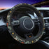 Flowers and Strawberries Steering Wheel Cover Auto Steering Wheel Protector Anti-Slip Breathable and Sweat Absorption Universal Car Accessories15 ...