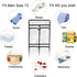 1 Pack 12 Clear Crystal Pockets Large Hanging Shoe Organizer Over The Door Shoe Rack for Closet Door Storage Shoe Holder Hanger, 2 Hooks, White (5...