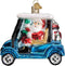 Old World Christmas Lover Gifts Glass Blown Ornaments for Christmas Tree Golf Cart...