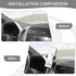 for F150 Dash Phone Mount Holder, Dashboard 360° Mobile Cell Phone Holder for Frod F150 2015 2016 2017 2018 2019 2020 Black...