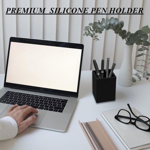 Silicone Pen And Pencil Holder For Desk?5mm Thick Silicone Pen Holder For Keeping Your Workspace Tidy And Organized?A Practical Design And Must-Ha...