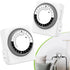 HBN Indoor Timers for Electrical Outlets,24 Hour Mechanical Outlet Timer,Dual Outlets,15 Minute Intervals,2 Polarized Outlets,Heavy Duty Daily On/...