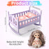 Baby Doll Crib, Wooden Baby Crib for Dolls, Doll House Furniture and Accessories Set, Small Baby Doll Crib Cradle, Baby Doll with Bed for Kids (Ba...