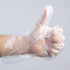 Kids Disposable Gloves - 100pcs Small Plastic Gloves PE Clear Durable Work Gloves for Cleaning Cooking Garden Craft, for 3-12 Years...
