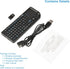 Rii Mini Wireless Keyboard with Touchpad?QWERTY Keyboard,Support Bluetooth ?2.4G Connection,Built-in Laser Pointer, Backlit Portable Keyboard Wire...