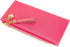 SUMGOGO Slim Wallet for Women Long Tassel Zipper Clutch Purse Handbag Card Case Wallet (rose red)...