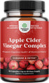 Cleansing Apple Cider Vinegar Capsules - ACV Cleanse and Detox Pills for Gut and Digestive Health with Slimming Cayenne - Extra Strength ACV Capsu...