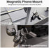MiiKARE Gym Accessory Magnetic Phone Holder for Videos, Universal Magnetic Phone Mount for Gym Golfcart Phone Holder 360Degree Angle Adjustable, H...