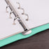 Antner A6 PU Leather Notebook Binder Refillable 6 Ring Binder for A6 Filler Paper, Loose Leaf Personal Planner Binder Cover with Magnetic Buckle, ...