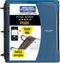 Five Star Flex Refillable Notebook + Study App, 1 Inch Binder with Customizable Cover, College Ruled Notebook and 3 Ring Binder, Hybrid NoteBinder...