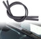 4-Piece Bracketless Wiper Rubber Filler Strip, 26 Inch Size Adjustable Wiper Substitution Rubber, Suitable for Front, Rear Windshield, Doors, Wind...