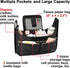 Universal Stroller Organize with Insulated Cup Holder,Diaper Storage, Baby Stroller Organizer Fits for Stroller like Uppababy, Baby Jogger, Britax...
