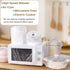 60PCS Clear Kitchen Appliance Covers - Dust Cover Thickened Disposable Blender covers with Elastic for Small Appliance, Oven, Pressure Cooker, Toa...