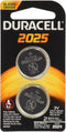 Duracell 2025 Coin Button Batteries, 2 Count (Pack of 6)...