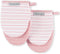 KitchenAid Albany Mini Oven Mitt 2-Pack Set, Dried Rose, 5.5"x8"...
